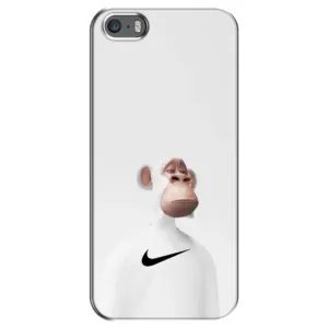 Чехлы с Обезьянами NFT для iPhone 5 / 5s / SE (AlphaPrint) (обезьяна NFT Nike)