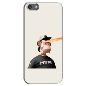 Чехлы с Обезьянами NFT для iPhone 5 / 5s / SE (AlphaPrint) (обезьяна NFT в очках)