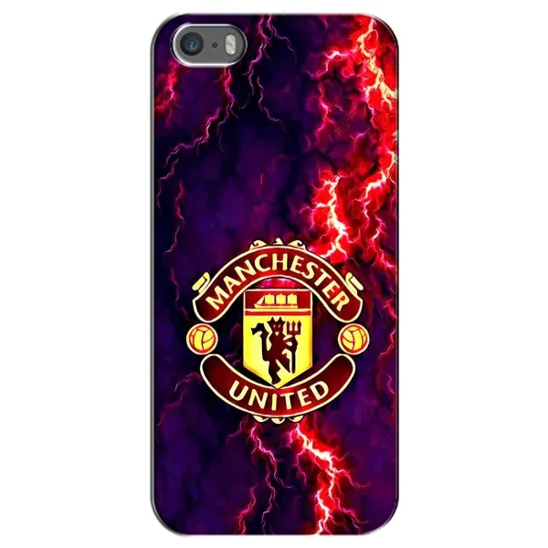 Чехол с принтом «огненный Манчестер» для iPhone 5 / 5s / SE