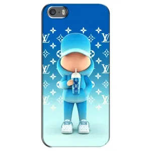 Крутые Чехлы Луи Виттон для iPhone 5 / 5s / SE (AlphaPrint) (Парень LV)