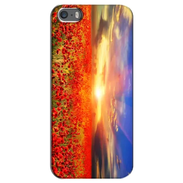 Чехол с принтом «Поле тюльпанов» для iPhone 5 / 5s / SE Чехол с принтом «Поле тюльпанов» для iPhone 5 / 5s / SE