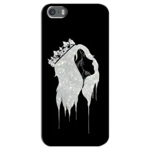 Чохол з Короною Епл 5 / 5с / СЕ - (AlphaPrint) (Принцеса)