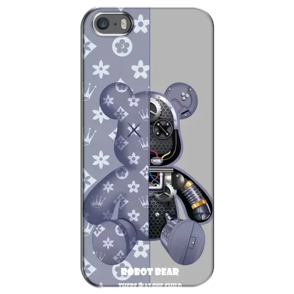 Чехол с принтом «Робот Мишка» для iPhone 5 / 5s / SE Чехол с принтом «Робот Мишка» для iPhone 5 / 5s / SE