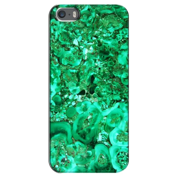 Чохол з принтом «Салатовий Мрамор» для iPhone 5 / 5s / SE