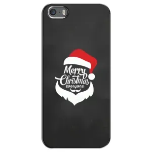 Різдвяні Чохли для iPhone 5 / 5s / SE (VPrint) (Санта Крісмас)