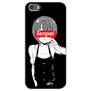 Чохли Персонажі Аніме Наруто для iPhone 5 / 5s / SE (AlphaPrint) (Senpai)