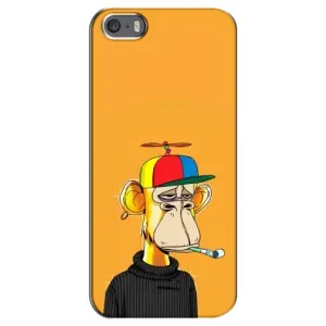Чехлы с Обезьянами NFT для iPhone 5 / 5s / SE (AlphaPrint) (Скучающая Обезьяна NFT)