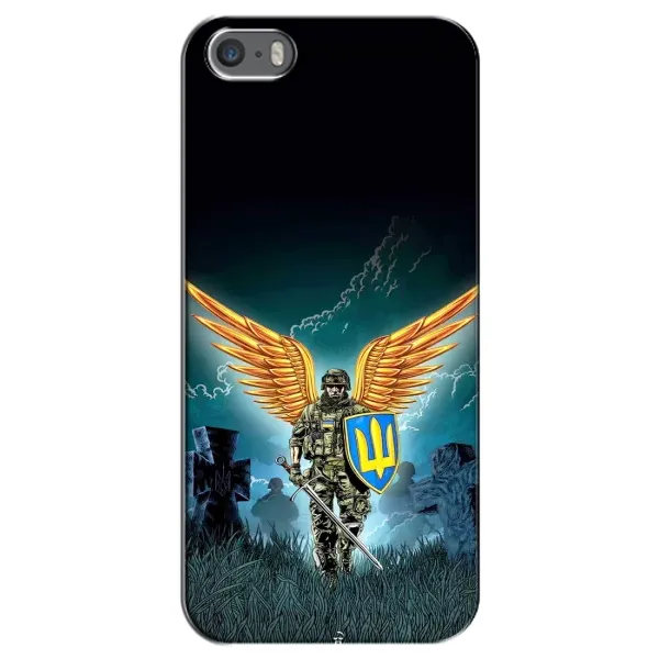 Чехол с принтом «Солдат ЗСУ» для iPhone 5 / 5s / SE