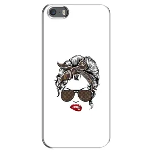 Чехлы Луи Витон для iPhone 5 / 5s / SE (AlphaPrint - LOUIS VUITTON) (стильная с луи витон)