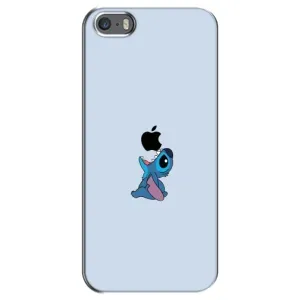 Чохол з принтом Стіч на iPhone 5 / 5s / SE (Stitch apple)