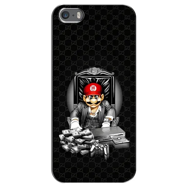 Чохол з принтом «Супер Маріо» для iPhone 5 / 5s / SE