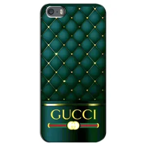 Чохли  GUCCI для Епл 5 / 5с / СЕ (AlphaPrint) (Текстура Гуччі)