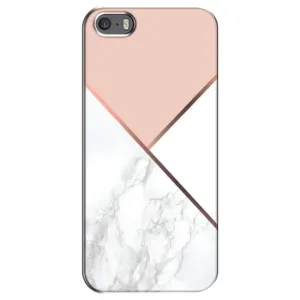 Мраморний чехол на iPhone 5 / 5s / SE (VPrint) (Тройний мрамор)