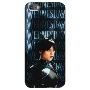 Чохли Венсдей на iPhone 5 / 5s / SE Уенсдей (AlphaPrint) (Венздей кішка)