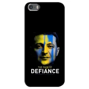 Чехол для iPhone 5 / 5s / SE (AlphaPrint - с принтом Зеленского) (В. Зеленский)