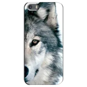 Чохли з картинкою животних iPhone 5 / 5s / SE (Вовк)