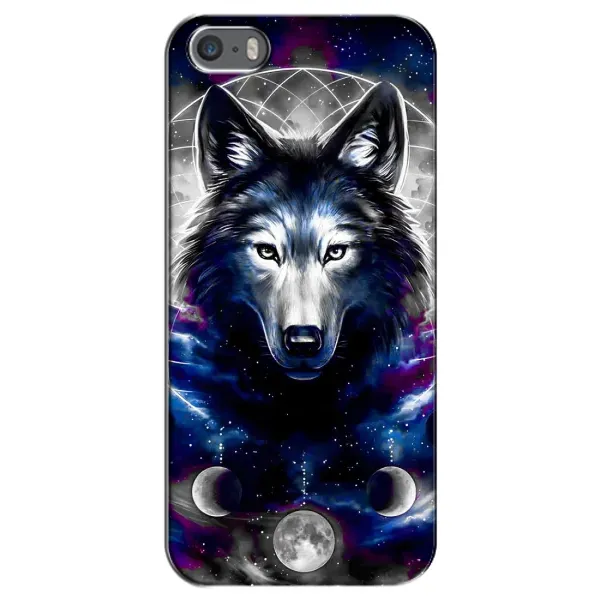 Чохол з принтом «Вовк» для iPhone 5 / 5s / SE