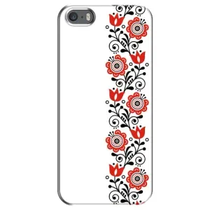Чохол для Патріота України iPhone 5 / 5s / SE - (AlphaPrint) (Яскрава вишиванка)