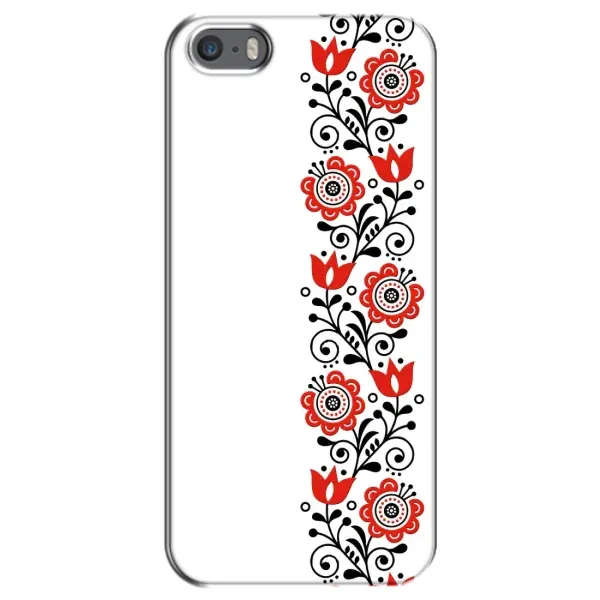 Чехол с принтом «Яркая вишиванка» для iPhone 5 / 5s / SE Чехол с принтом «Яркая вишиванка» для iPhone 5 / 5s / SE