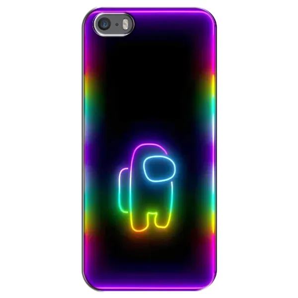 Чехол с принтом «Яркий скин» для iPhone 5 / 5s / SE