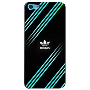 Чехлы Адидас для iPhone 5c (AlphaPrint) (Адидас с полосами)