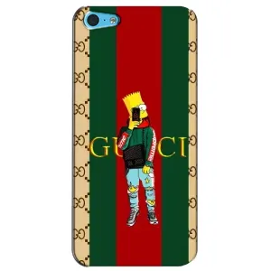 Брендновые Чехлы для iPhone 5c - (PREMIUMPrint) (Барт ГУЧЧИ)