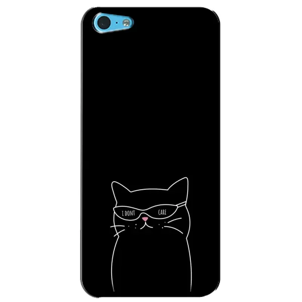 Чехол с принтом «Равнодушный кот» для iPhone 5c