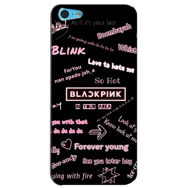 Чехол с принтом «BLACKPINK» для iPhone 5c