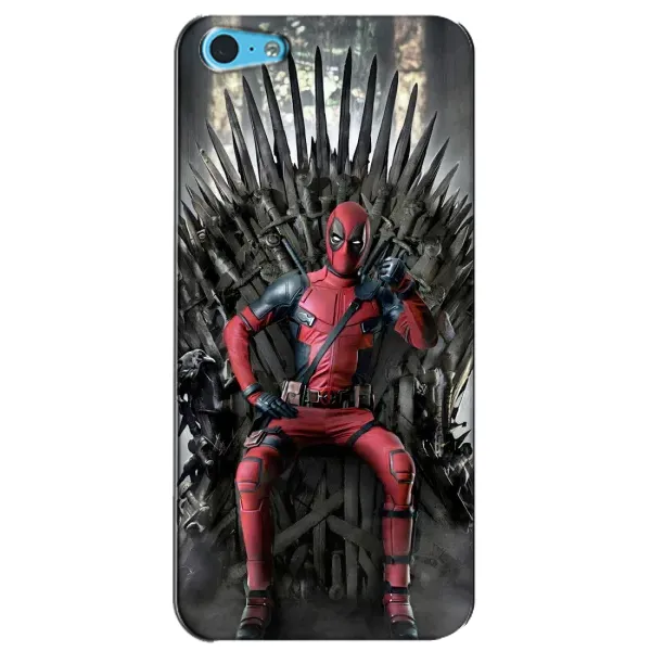 Чехол с принтом «Дэдпул на троне» для iPhone 5c
