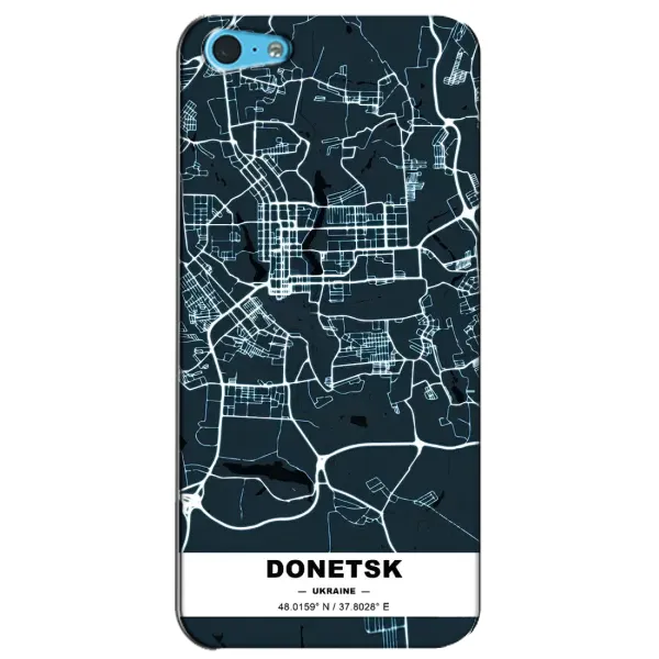 Чехол с принтом «Донецк» для iPhone 5c