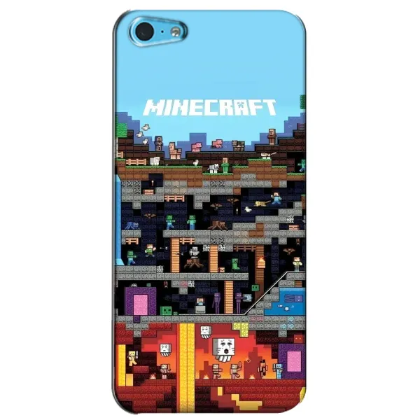 Чохол з принтом «фон Minecraft» для iPhone 5c