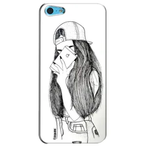 Чохол з друком для iPhone 5c - (Мода) (AlphaPrint) (Фото дівчини)