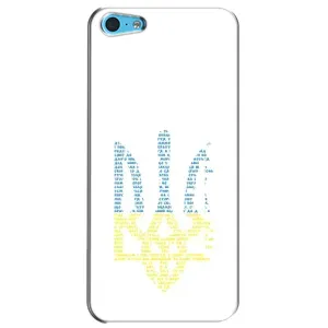 Чохли для iPhone 5c Укр. Символіка (AlphaPrint) (Герб з букв)
