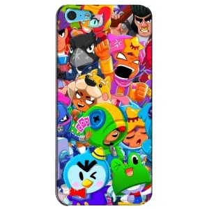 Чехол с принтом «Герои Бравл Старс» для iPhone 5c