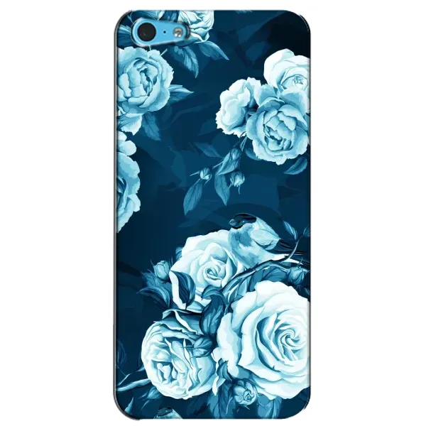 Чохол з принтом «Блактині бутони» для iPhone 5c