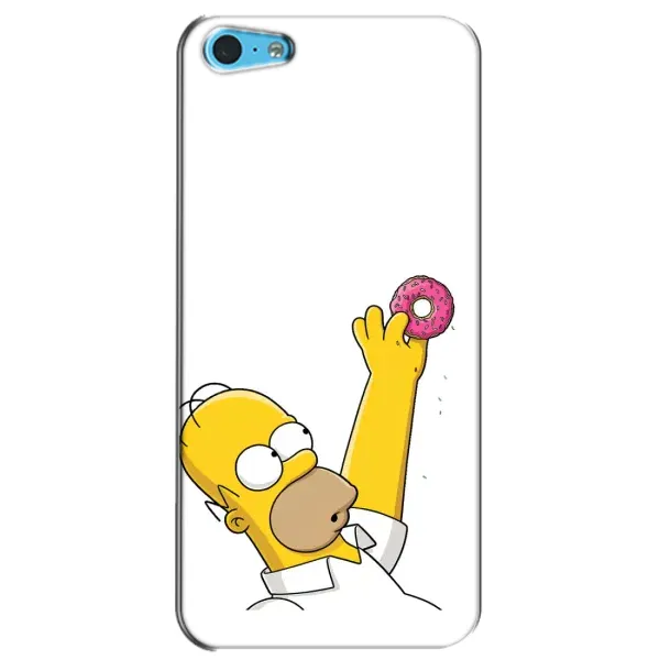 Чохол з принтом «Гомер з пончиком» для iPhone 5c
