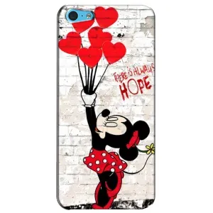 Чехол Disney Mouse iPhone 5c (PREMIUMPrint) (Heart Minni)