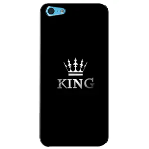 Чехол с Короной Айфон 5с - (AlphaPrint) (KING)