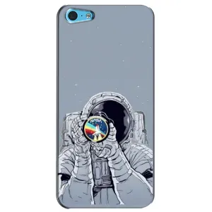 Чехол NASA для iPhone 5c (AlphaPrint) (Космонавт фото)