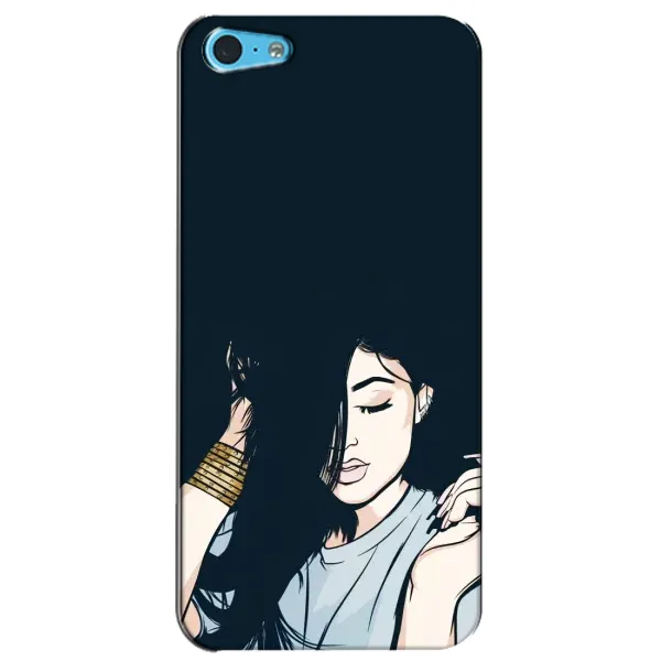 Чехол с принтом «Красивая девочка» для iPhone 5c