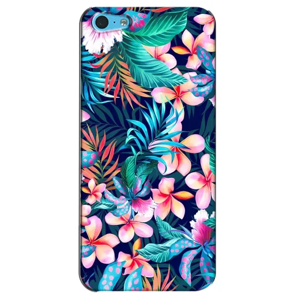 Чехол с принтом «Красочные цветы» для iPhone 5c