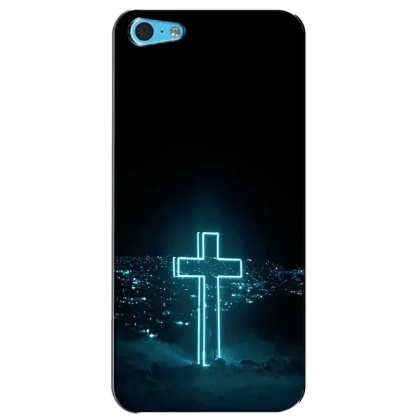 Чехол с принтом «Крест и город» для iPhone 5c Чехол с принтом «Крест и город» для iPhone 5c