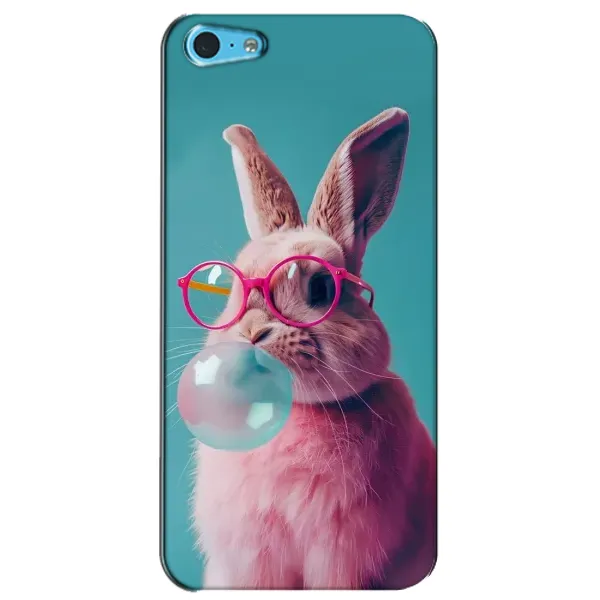 Чехол с принтом «Кролик в очках» для iPhone 5c