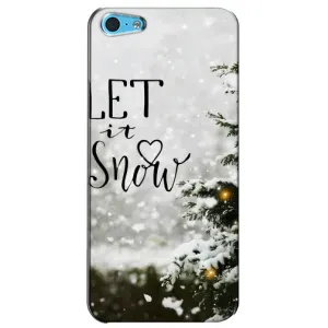 Новогодние, Праздничные Чехлы для iPhone 5c - 2024 год (Let it snow)