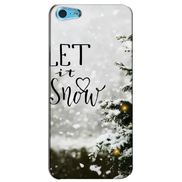 Чехол с принтом «Let it snow» для iPhone 5c