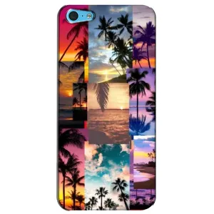 Силіконовий чохол з КАРТИНКАМИ літо для iPhone 5c (AlphaPrint) (Літня відпустка)