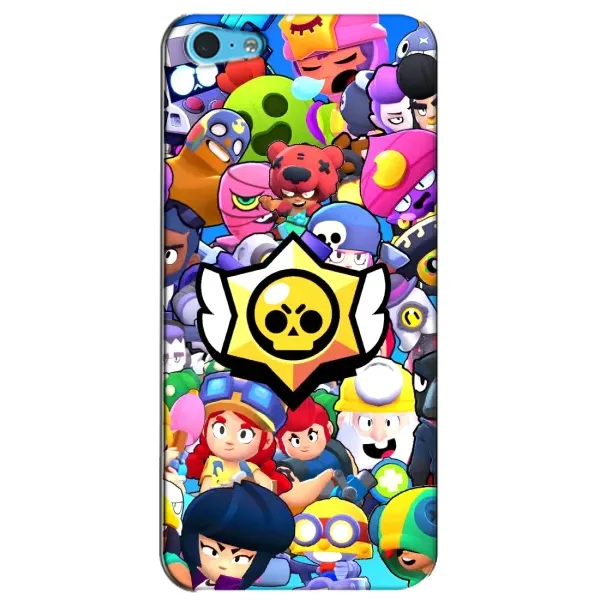 Чехол с принтом «Лого Brawl Stars» для iPhone 5c