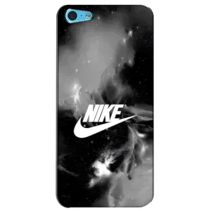 Чехол для iPhone 5c - с принтом Найк (AlphaPrint) (Лого Найк)