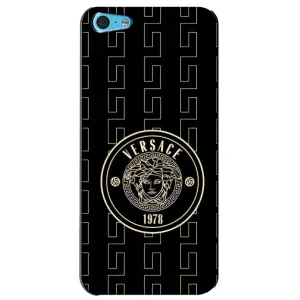 Чехлы VERSACE для Айфон 5с (PREMIUMPrint) (Лого Версаче)