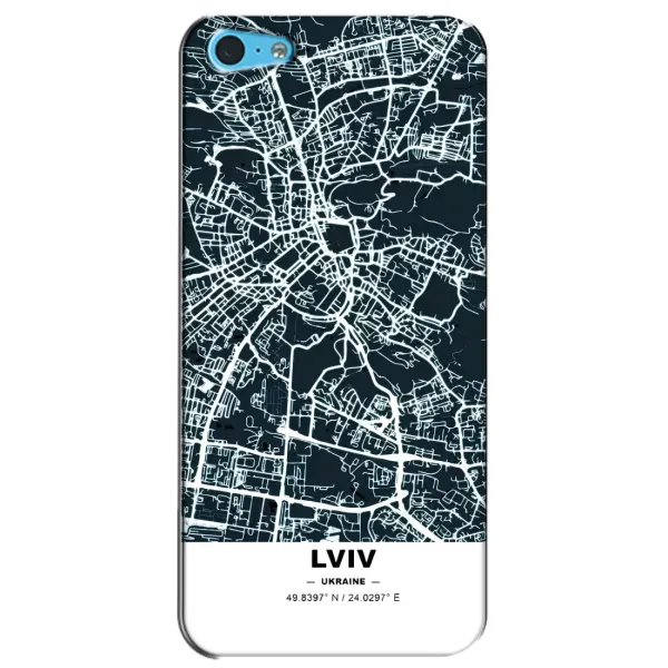 Чехол с принтом «Львов» для iPhone 5c